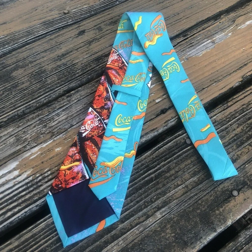 Vintage aqua coca